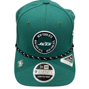 New Era New York Jets Stretch Snap Hat Green